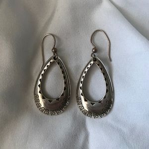 Silver ear rings